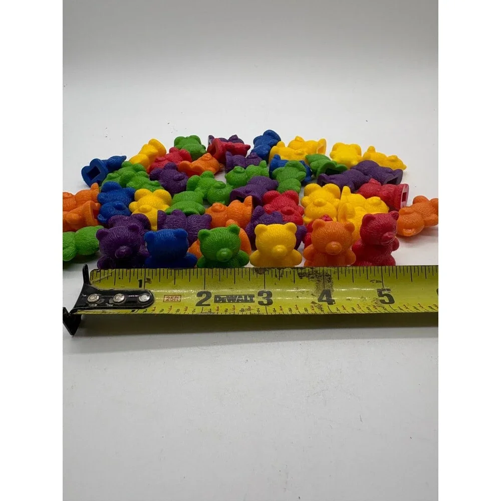 Teddy Bear Bears Animals Counting Colors Set of Red Blue Yellow Green Orange